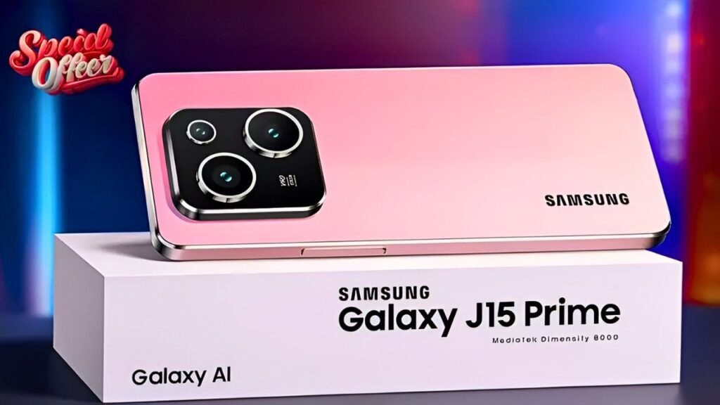 Samsung Galaxy J15 Prime 5G: potencia, conectividad ultrarrápida y diseño elegante