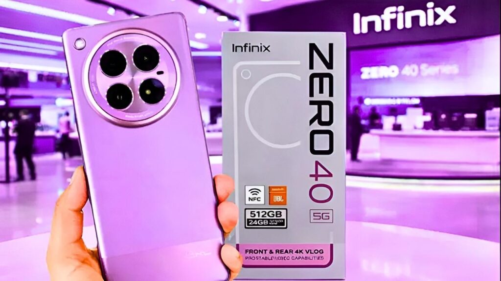 Infinix Zero 40 5G: innovación y potencia al alcance de tu mano