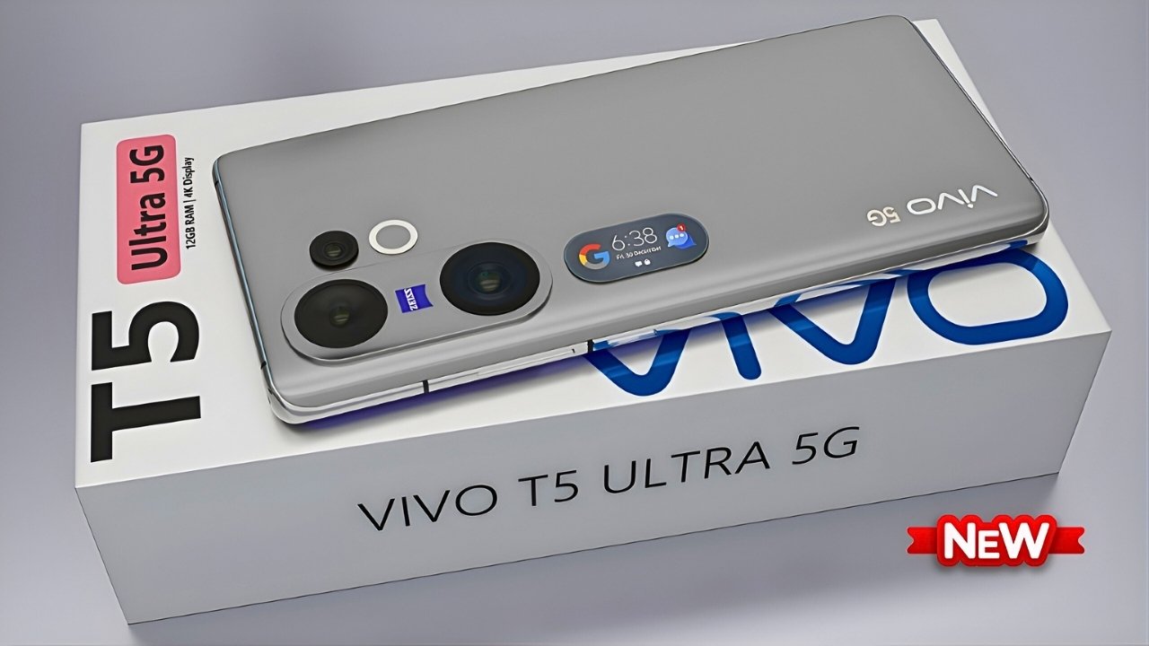 Vivo T5 Ultra 5G: potencia, velocidad y diseño innovador